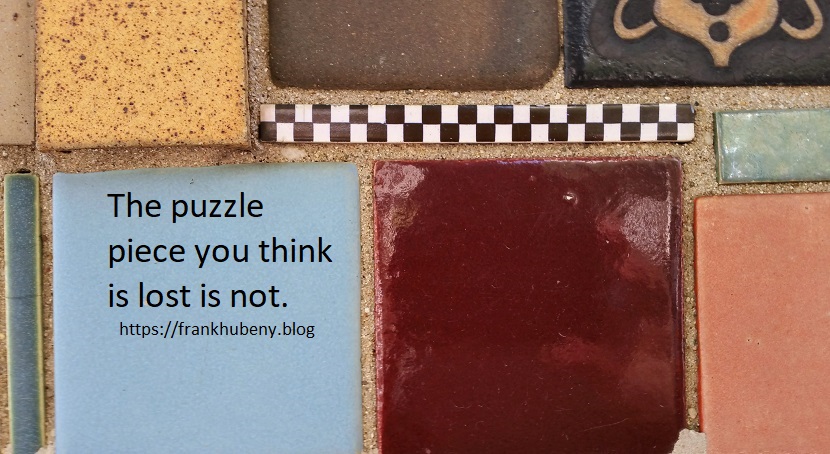 One-Liner Wednesday — Puzzle Piece