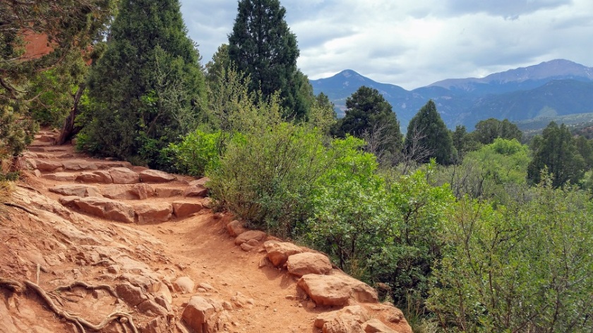 Trail at the Garden of the Gods