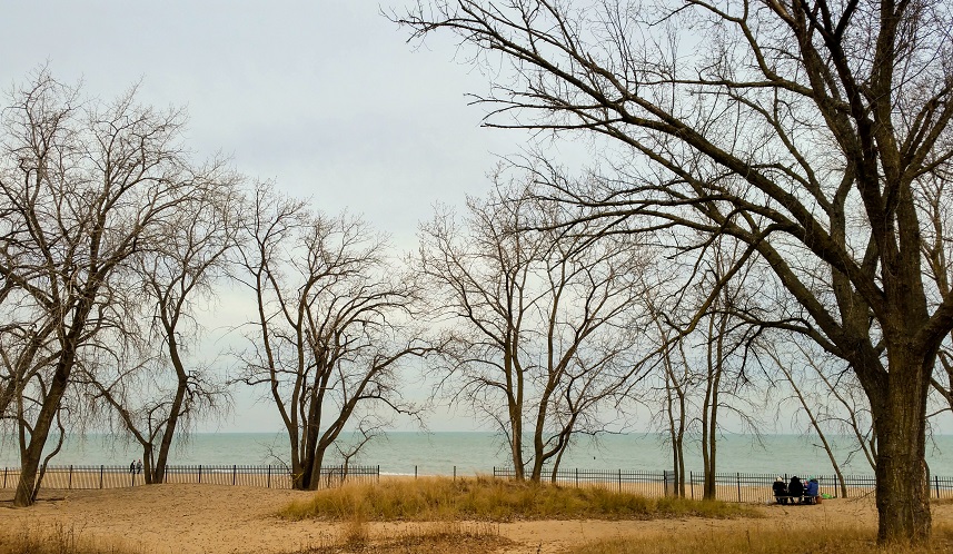 Lake Michigan in Late November
