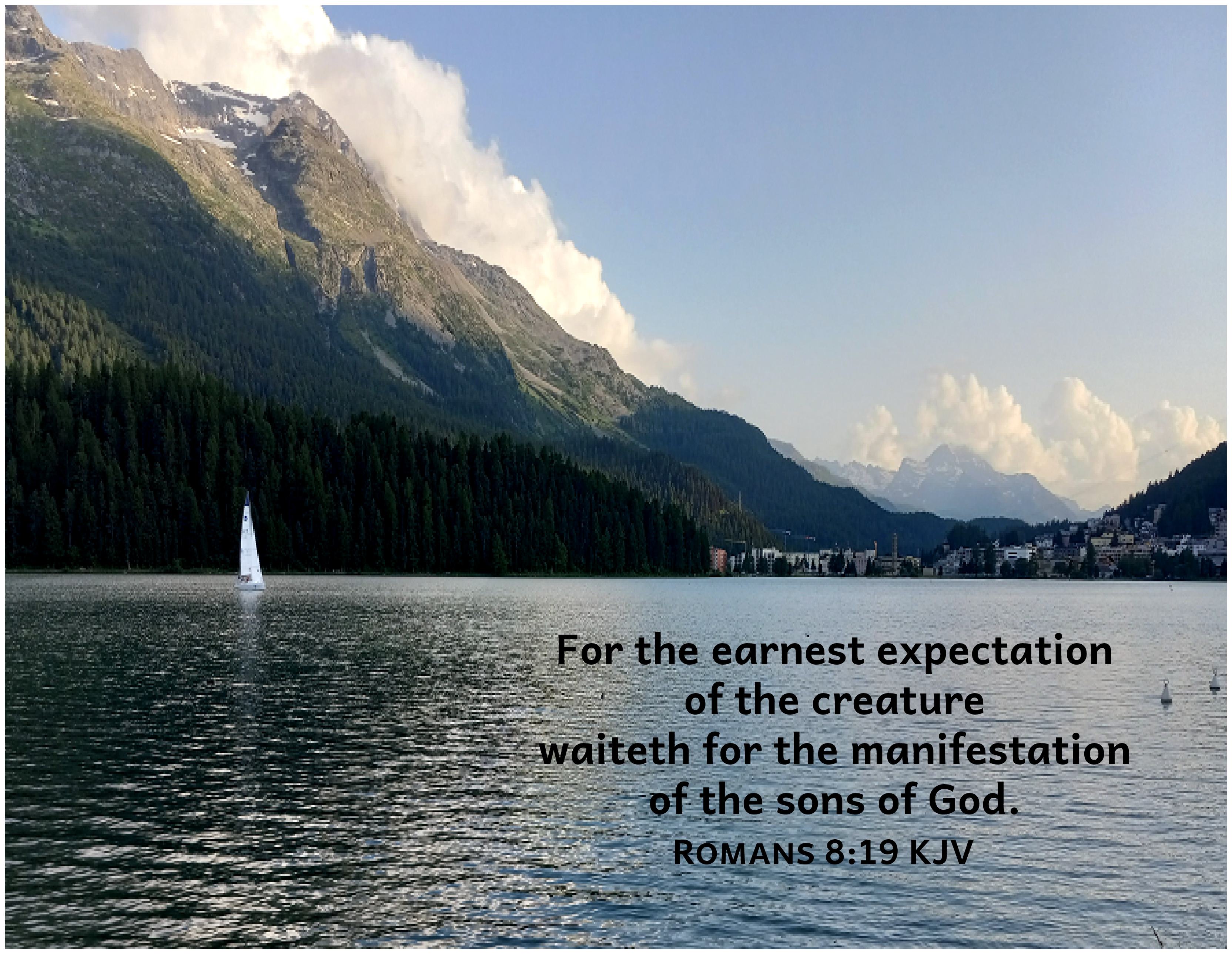 Romans 8:19 – Poetry, Short Prose and Walking